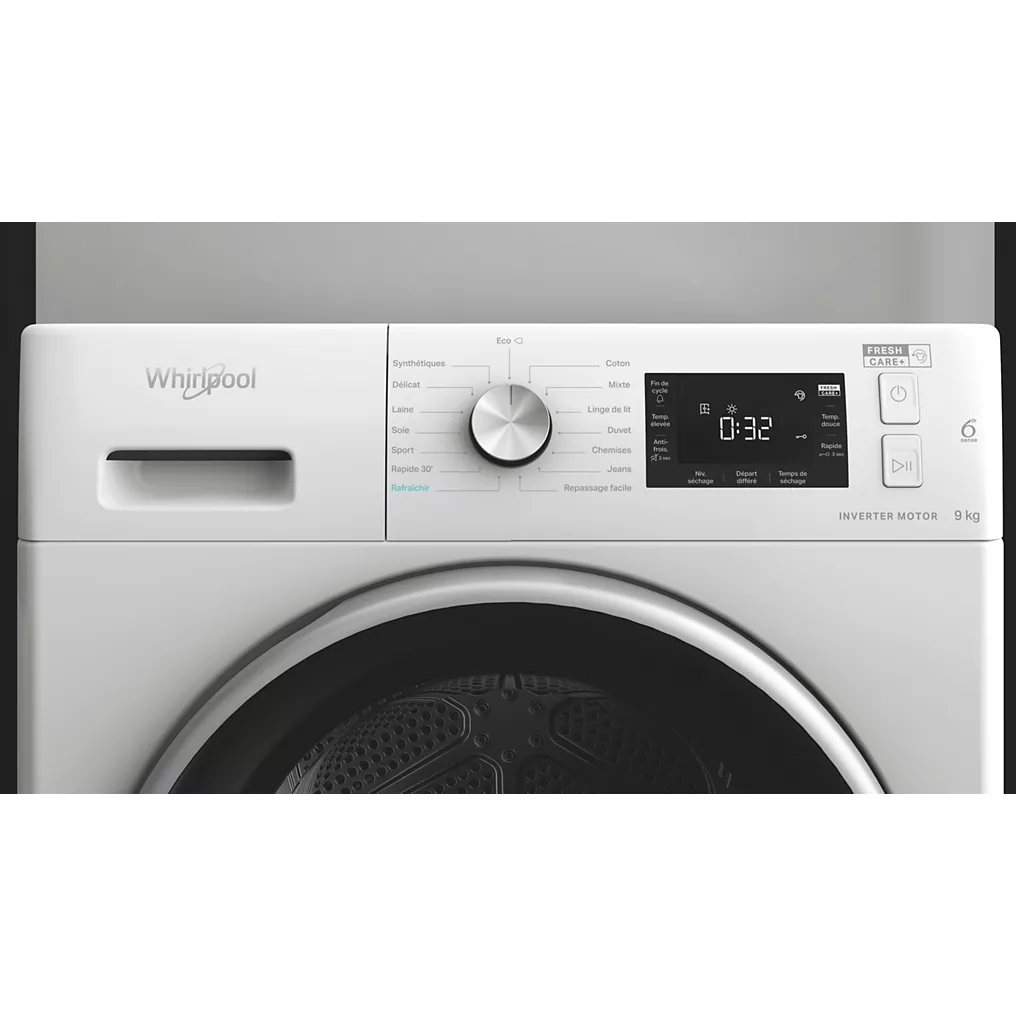 Sèche linge pompe à chaleur WHIRLPOOL FFTM229X3BSFR - Image 2