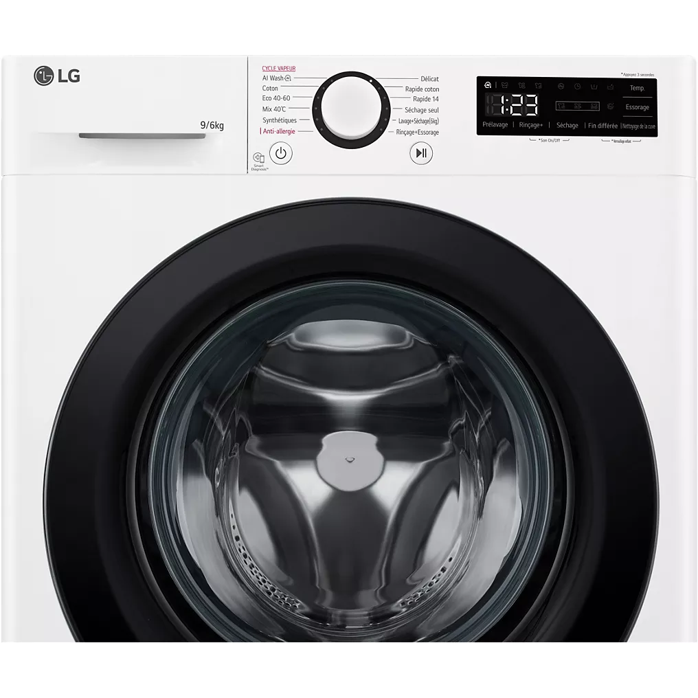 Lave linge séchant hublot LG F964R35WRS - Image 8