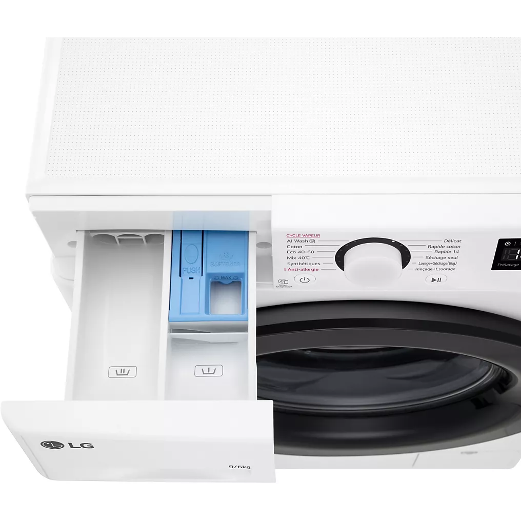 Lave linge séchant hublot LG F964R35WRS - Image 7