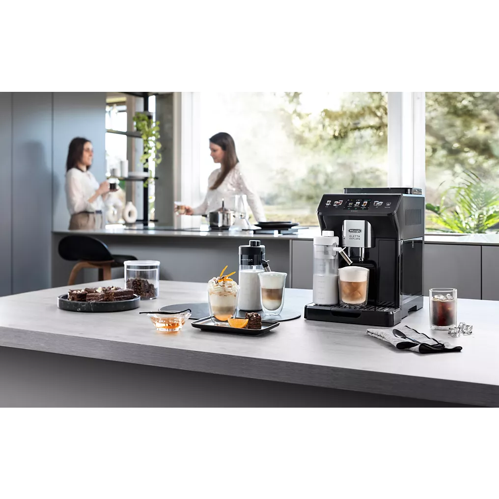 Expresso Broyeur DELONGHI ECAM450.65.G Eletta Explore Grise - Image 5