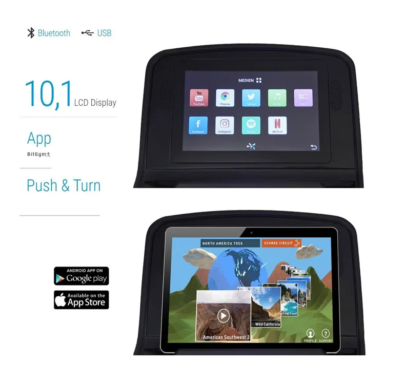 Tapis de Course Finnlo Performance 10.1" TFT - Image 7