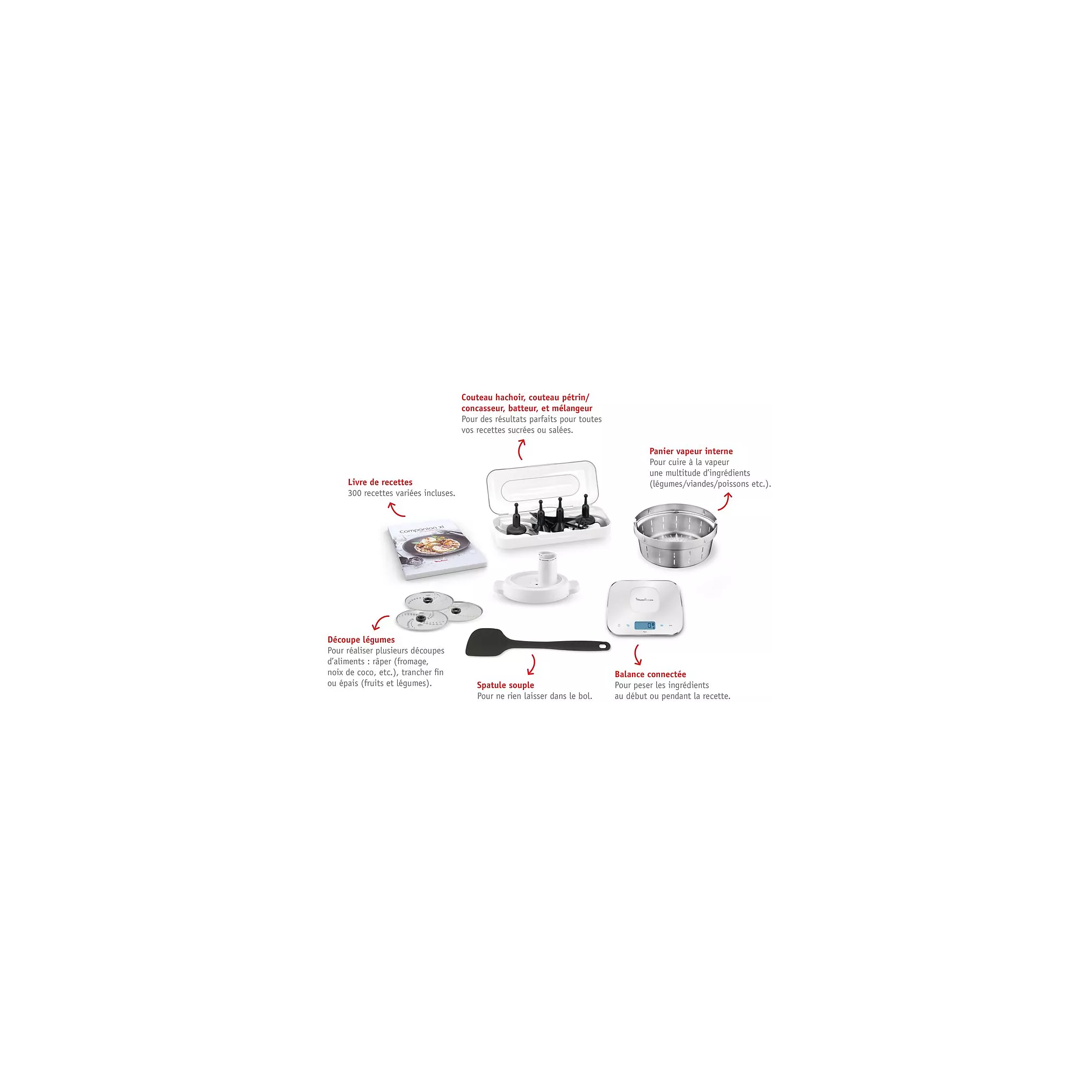 Robot cuiseur MOULINEX I Companion Touch XL HF938E00 - Image 8